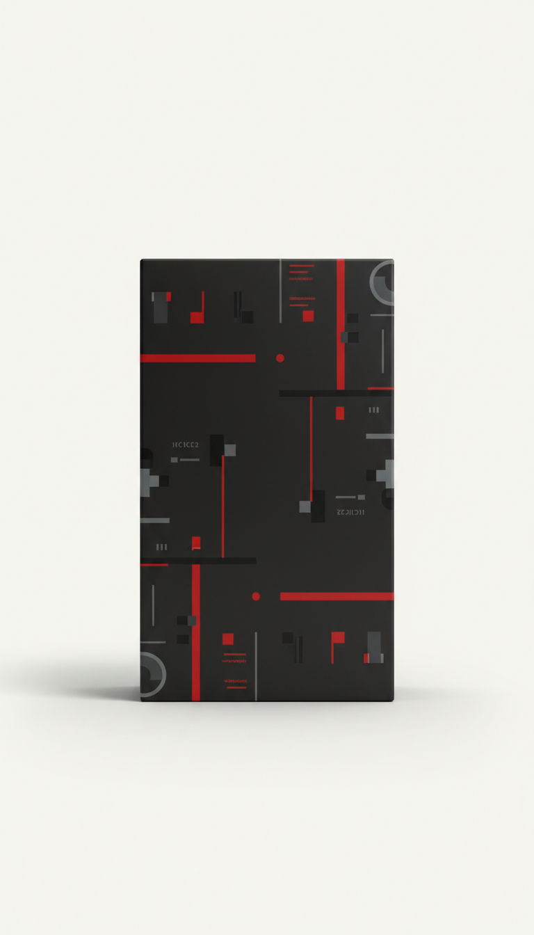Matte Black Box With Clinical Overlays